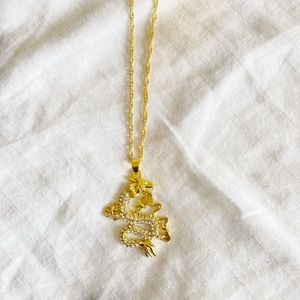 Gold and Crystal Dragon - CNY Collection